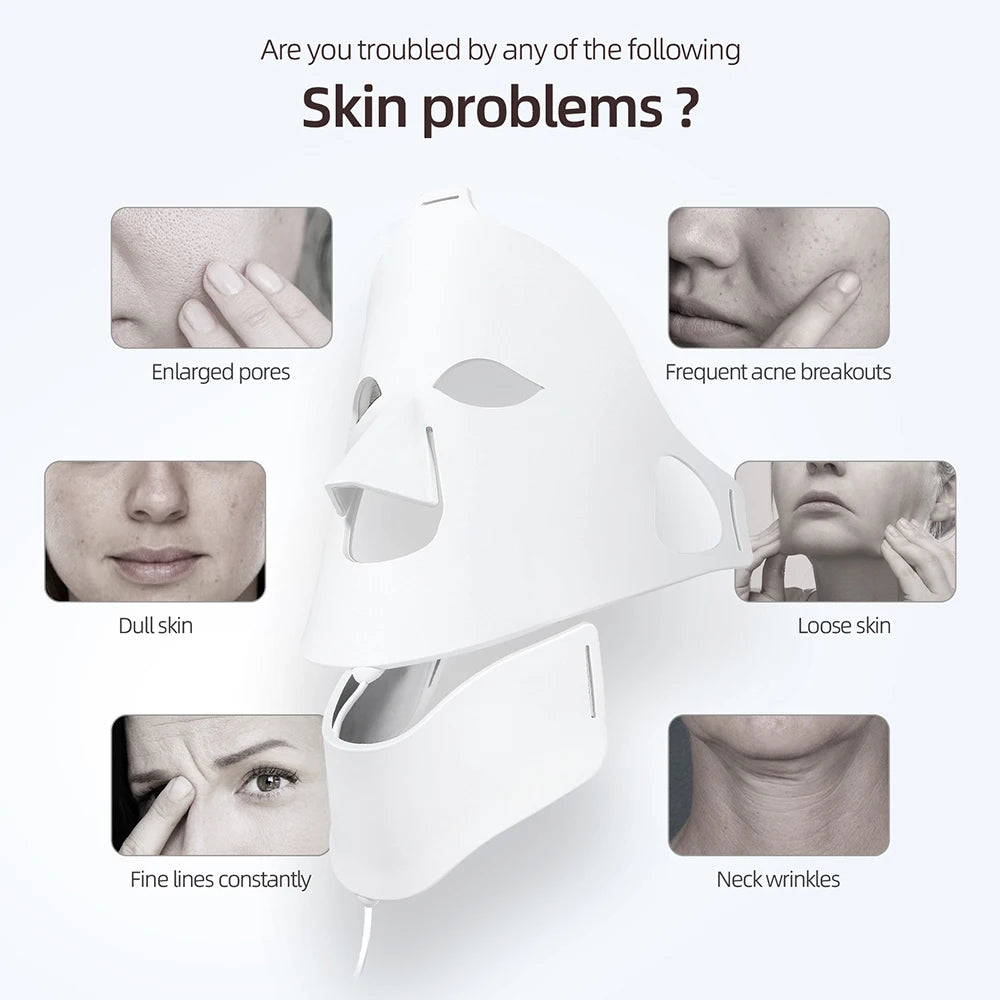 LED Therapy Face and Neck Mask